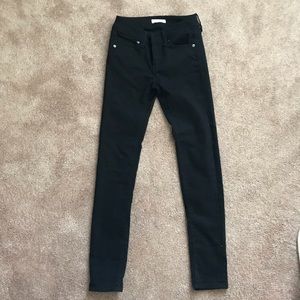 Girls Pants: Black, skinny